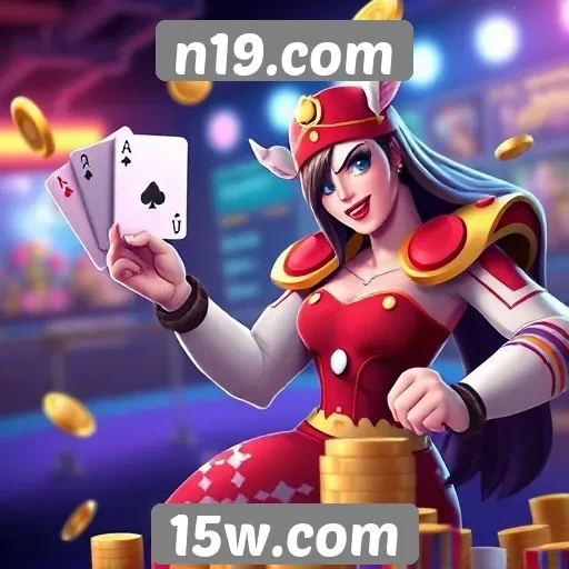 Plataformas de jogo disponíveis no site n19.com