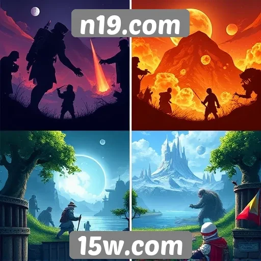 Comparativo de gráficos em jogos do n19.com