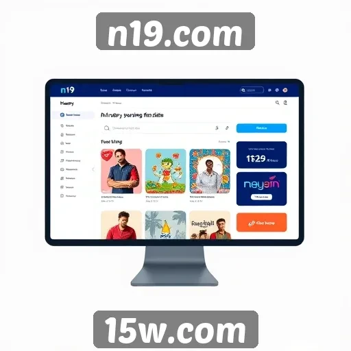 Interface do n19.com é intuitiva e fácil de usar