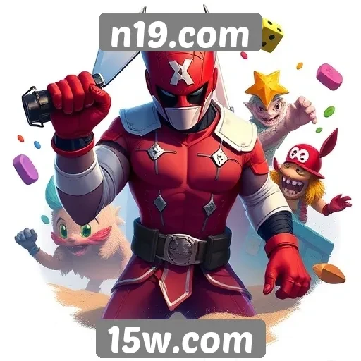 Variedade de jogos disponíveis no n19.com